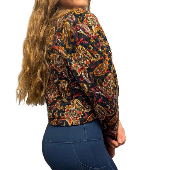 Vintage Custom Michelle Stuart Quilted Jacket - Picture 6 of 6